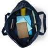Lands' End Zip Top Canvas Tote Bag - 3 of 4
