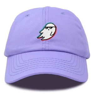 Dalix Ghost Life Embroidered Mens Womens Cotton Dad Hat Baseball Cap Adjustable - 1 of 4