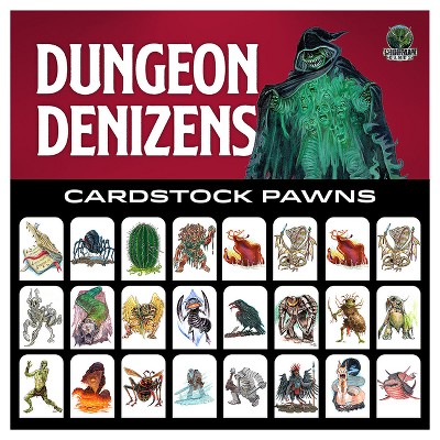 Dungeon Denizens Cardstock Pawns - by  Goodman Games (Hardcover)