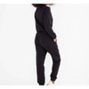 Women's Long Sleeve Utility Style Jumpsuit - mono b - 2 of 3