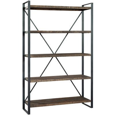 Hekman 28055 Pittsburgh Industrial Open Shelving 2-8055 Pittsburgh