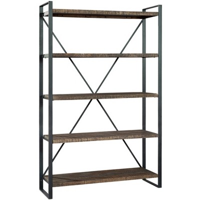 Hekman 28055 Hekman Pittsburgh Industrial Open Shelving 2-8055 Pittsburgh