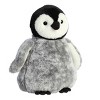 Aurora Medium Pippy Penguin Holiday Festive Stuffed Animal Gray 11" - 2 of 4
