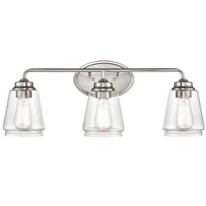 Millennium Lighting 3 - Light Vanity in  Brushed Nickel - 1 of 1