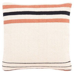 Thiele Pillow - Rust/Beige - 20"X20" - Safavieh - 1 of 3