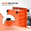 VEVOR Electric Hydraulic Pump, 10000 PSI 750W 110V 488 in³/8L Capacity, Single Acting Solenoid Valve, Electric Driven Hydraulic Pump, Orange - 4 of 4