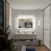 Apmir Super Bright Front & Back LED Lighted Anti-Fog Tempered Glass Bathroom/Vanity Mirror with ETL & 3-Year Warranty - 2 of 4