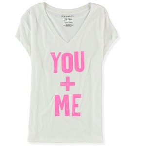 Aeropostale Womens You + Me Graphic T-Shirt - 1 of 1