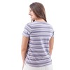 Old Ranch Brands Women's Basis Stripe Top - 2 of 4