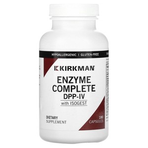 Kirkman Labs Enzyme Complete DPP-IV With ISOGEST, 180 Capsules - 1 of 2