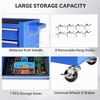 Tool Cart With 7 Organizer Tray Divider Set & Wheels, Large Rolling Tool Box Organizer For Garage, Workshop, Home Crafts - 4 of 4