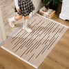 VECELO Front Door Mat Welcome Mat, Absorbent Muddy Kitchen Rugs, Non-Slip Rubber Backing Doormat - 2 of 4