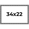 PosterPalooza | Distressed Black Picture Frame - UV Acrylic, Backing Board, Hanging Hardware Included - 2 of 4