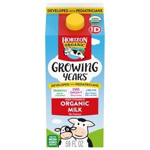 Horizon Organic Growing Years Whole Milk with DHA Omega-3 - 59 fl oz - 1 of 4