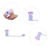 Unique Bargains Gemstone Straw Cover Cap 4 Pcs - 3 of 4