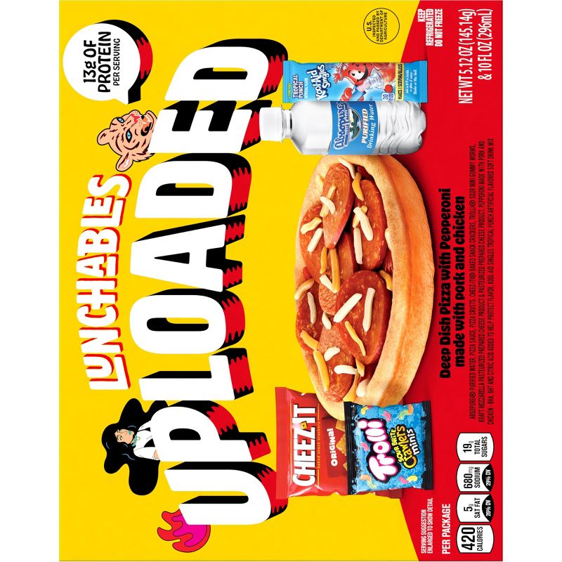 Lunchables Deep Dish Pepperoni Pizza - 15.12oz, 2 of 8