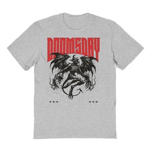 Rerun Island Men Doomsday Demon Short Sleeve Graphic Cotton T-Shirt - 1 of 4