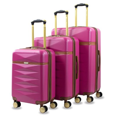 Puiche Jewel 3-Piece Expandable Spinner Luggage Sets
