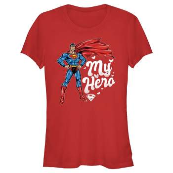 Junior's Women Superman My Hero T-Shirt