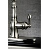 Classic Single Handle Kitchen Faucet Satin Nickel - Kingston Brass - 2 of 3
