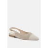 Uwaha Genuine Leather & Real Suede Slingback Flats Women - 2 of 4