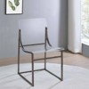 Coaster Set of 2 Adino Modern Acrylic Dining Side Chairs - image 2 of 4