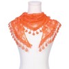 INSPIRE CHIC Lace Rose Floral Tassel Mesh Triangle Head Covering Mantilla Scarves 1Pc - 2 of 4