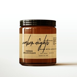 Amber Nights Candle - Freres Branchiaux - 1 of 3