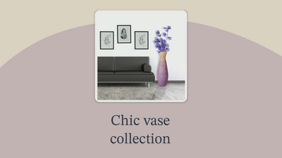 Glossy Green Bamboo Floor Vase with Natural Tone Accent