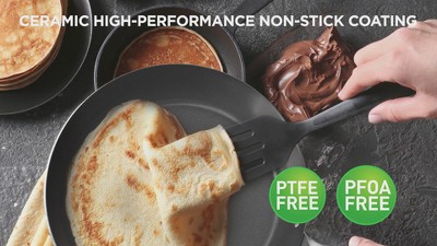 12" Carbon Steel Non-Stick Skillet with Ceramic Coating