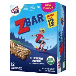 Clif Kid Zbar Blueberry Muffin - 12ct