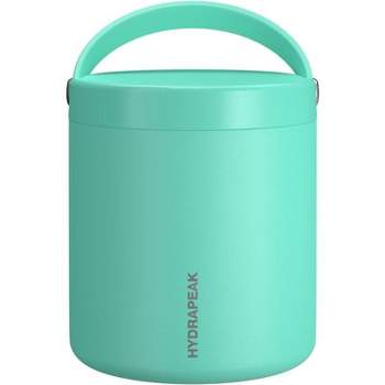 Hydrapeak 18oz Stainless Steel Vacuum Insulated Thermos Food Jar Kids Thermos for Hot Food and Cold Food, Wide Mouth Leak-Proof, Aqua
