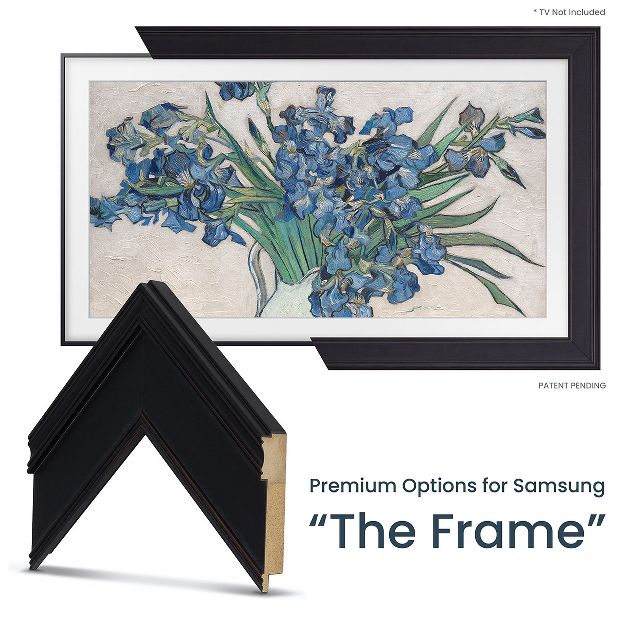 Shop Deco TV Frames Customizable Frame for Samsung The Frame 2021 32" TV from Target on Openhaus