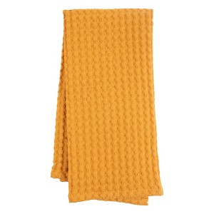 KAF Home Monaco 100% Cotton Jumbo Waffle Set Of 4 Kitchen Towels - 1 of 4