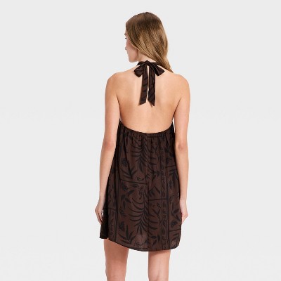Женские платья A New Day Women's Mini Dress - A New Day™ Brown S — фото 2