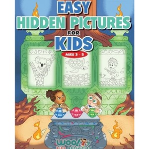 Easy Hidden Pictures for Kids Ages 3-5 - by  Kids Activities (Paperback) - 1 of 1