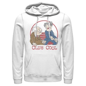 Men's The Muppets Old's Cool Pull Over Hoodie - 1 of 4