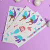 Big Dot of Happiness Mermaid Temporary Tattoos for Kids' Party Favors, Mermaid Activity for Girls' Birthday, Set of 12 Tattoo Sheets – 84 Total Tats - 2 of 4