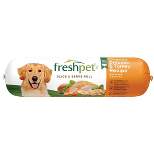 Freshpet Select Roll Chunky Chicken, Vegetable & Turkey Recipe Refrigerated Wet Dog Food - 1.5lbs