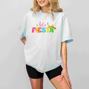 Simply Sage Market Let's Fiesta Colorful Garment Dyed Tee - 1 of 4