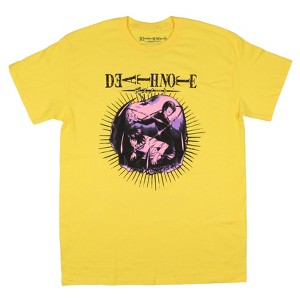 Death Note Men's Temptation Apple Character Design T-Shirt Adult - 1 of 3