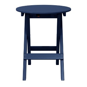 WestinTrends Malibu HDPE Outdoor 24.5 Inch Round Portable Folding Patio Dining Table - 1 of 4