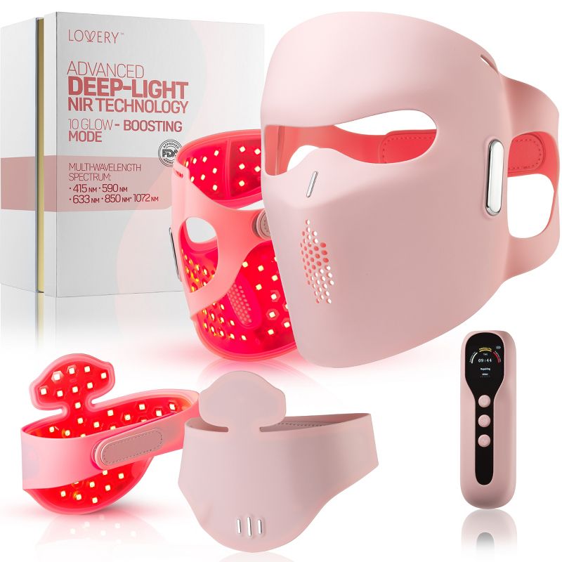 Multi color LED skincare device