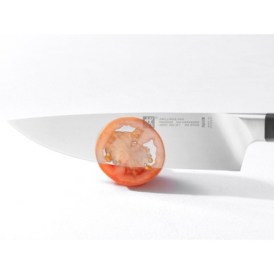 ZWILLING Pro 8-Inch Black Steel Chef's Knife