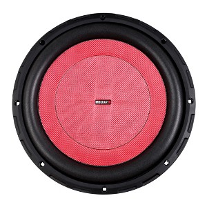 MB Quart 12" Shallow Wall Mount Stereo Subwoofer with 600W Peak Power, Black - 1 of 4