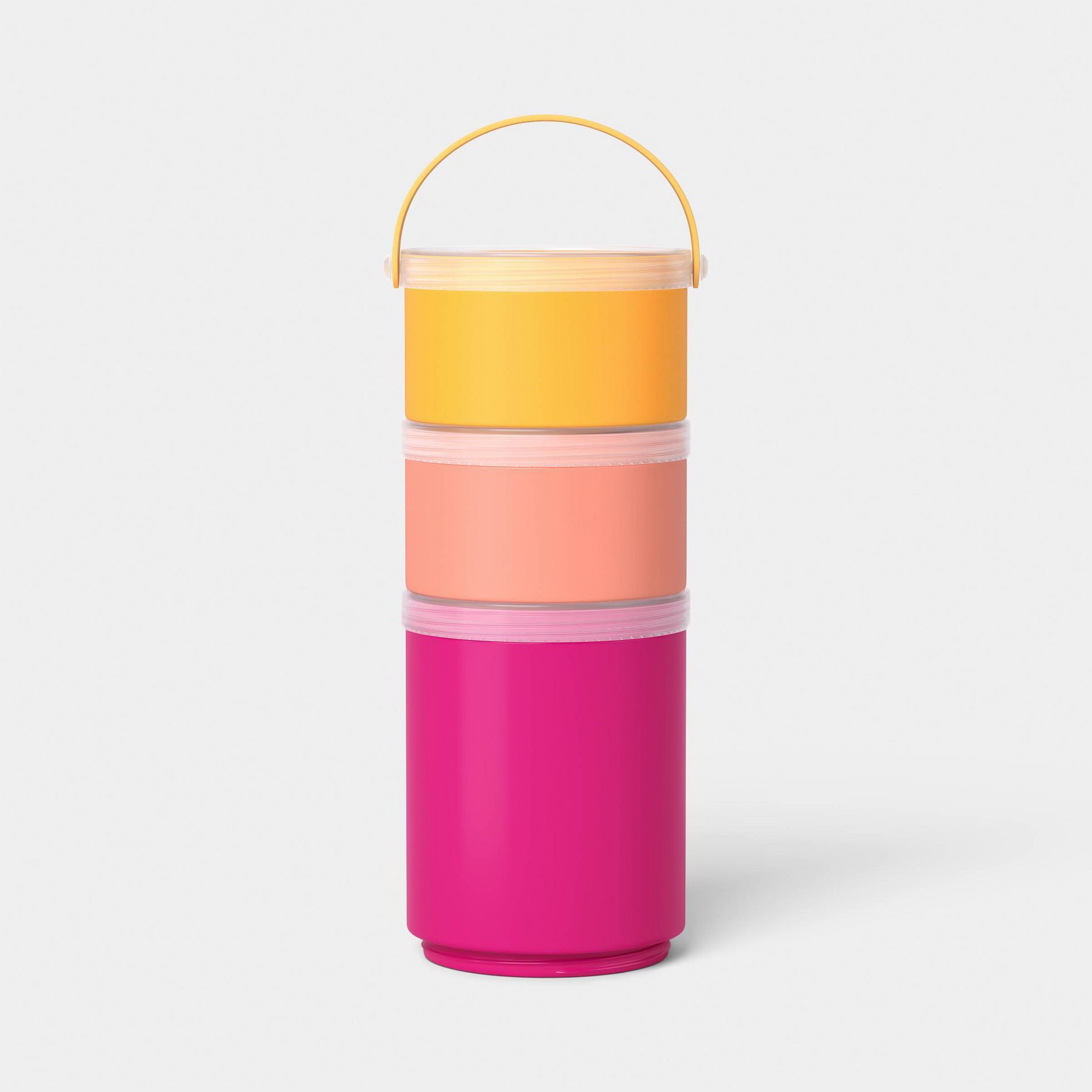 Round Stackable Container Multicolor Warms - Sun Squad™