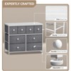 Sorbus 8 Drawers Chest Dresser with Knob Handle - Great for Household Storage and Organization - 3 of 4