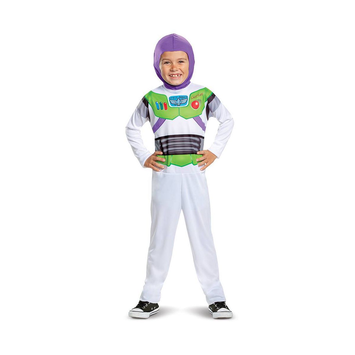 Disney Kids' Toy Story 5 Buzz Lightyear Basic Costume Jumpsuit