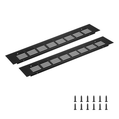 Unique Bargains Rectangle Ventilation Grille, Aluminum
