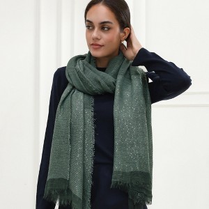 The Halo Scarf - Dark Green - 1 of 4